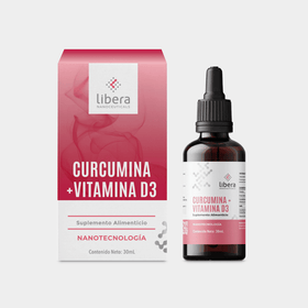 Suplemento de Curcumina con Vitamina D3